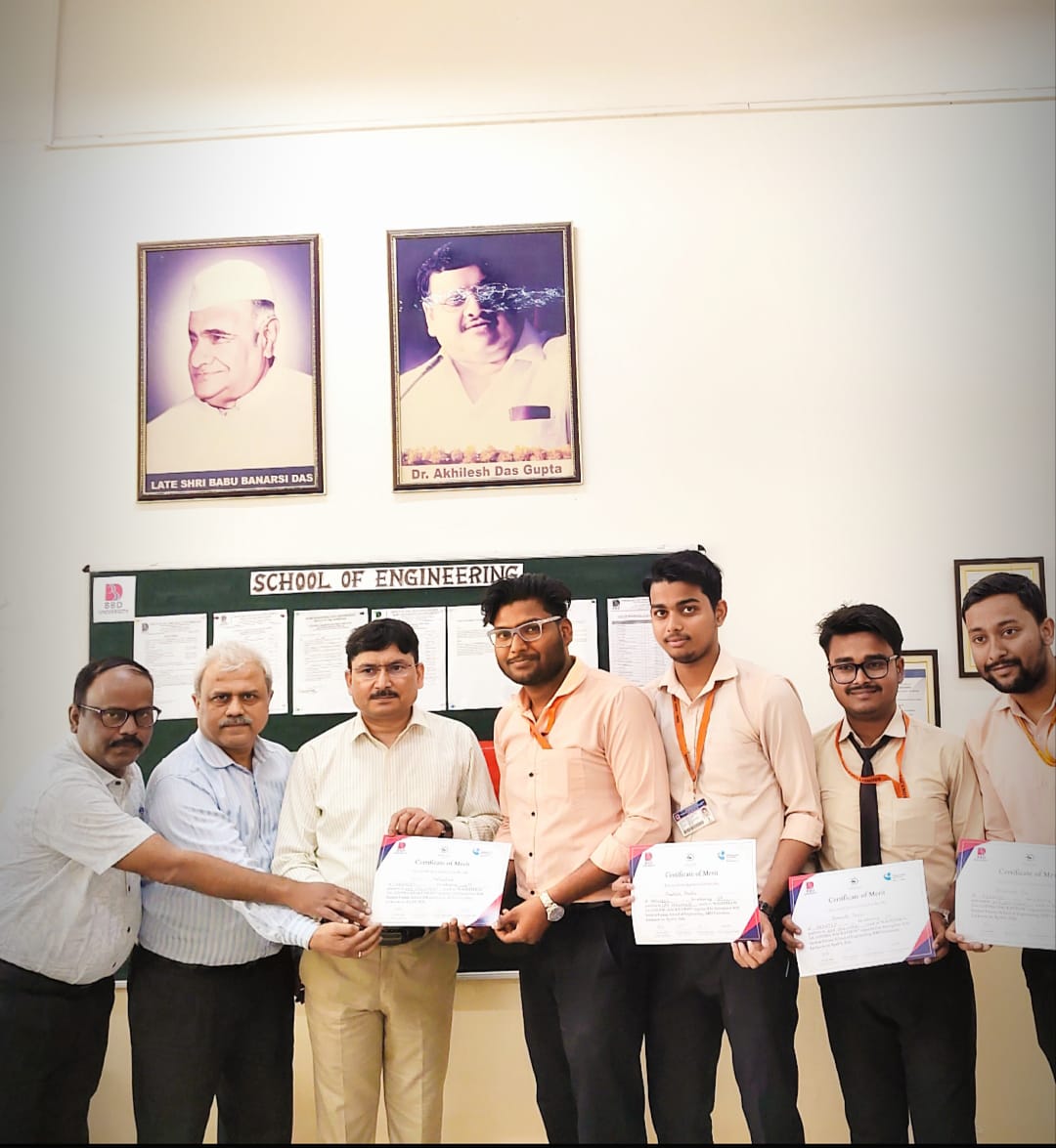 Kalpathon Hackathon Winner 2026 group award photo